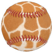 キリン肌リアルアニマルプリントレザーフェイク ソフトボール (裏面)