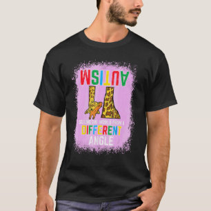 キリン自閉症が世界を見違うるアワーン Tシャツ