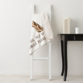 キリン舌アウトよくはしゃぐシェルパブランケット シェルパブランケット (インサイチュ)