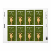 キリン蔵書票ラベル ラベル (フルシート)