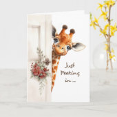 キリン試食会で頑張って カード (黄色い花)