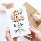 キリン誕生日パーティー 招待状