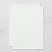 キリン誕生日招待状ミニマル誕生日 招待状 (裏面)