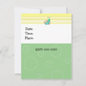 キリン誕生日招待状 招待状 (裏面)