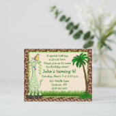 キリン誕生日招待状 招待状 (スタンド正面)