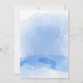 キリン赤ちゃんのお祝い招待状 招待状 (裏面)