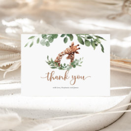 キリン赤ちゃんシャワーありがとう サンキューカード