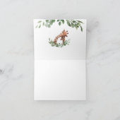 キリン赤ちゃんシャワーありがとう サンキューカード (内部)