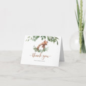 キリン赤ちゃんシャワーありがとう サンキューカード (正面)