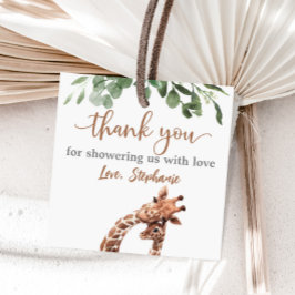 キリン赤ちゃんシャワーお気に入りシール スクエアシール