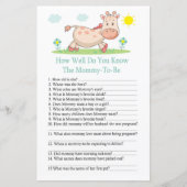 キリン赤ちゃんシャワーゲームをどれだけ知っているか (正面)