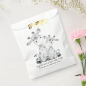 キリン赤ちゃんシャワーバッグ フェイバーバッグ (封をした状態)