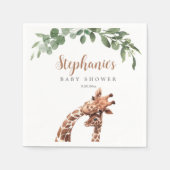 キリン赤ちゃんシャワー スタンダードカクテルナプキン (正面)