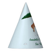 キリン赤ちゃんシャワー パーティーハット (左)