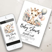 キリン赤ちゃんシャワー 招待状