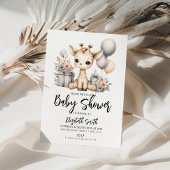 キリン赤ちゃんシャワー 招待状