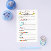 キリン赤ちゃん絵本絵文字ピクチャリィシャワーゲーム チラシ (シングル)