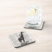 キリン辞書アート コースター (右側)