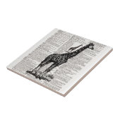 キリン辞書アート タイル (側面)