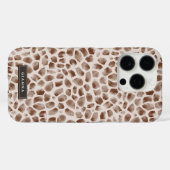 キリン野生動物のスキンパターン Case-Mate iPhoneケース (裏面 (横))
