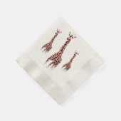 キリン野生動物 縁ありカクテルナプキン (角)