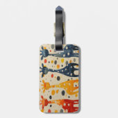 キリン長首 ラゲッジタグ (裏面縦)