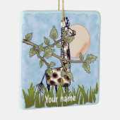 キリン隠し セラミックオーナメント (右)