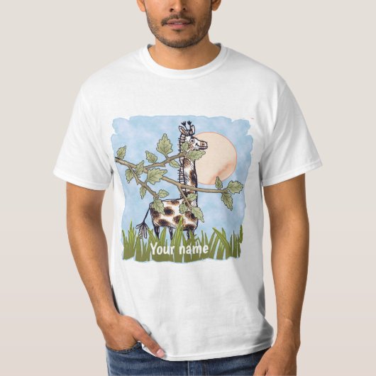 キリン隠れtシャツ tシャツ (正面)