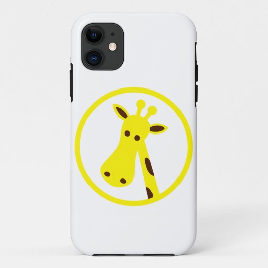 キリン頭 Case-Mate iPhoneケース (裏面)
