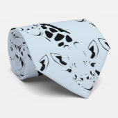 キリン顔シルエット ネクタイ (ロール)