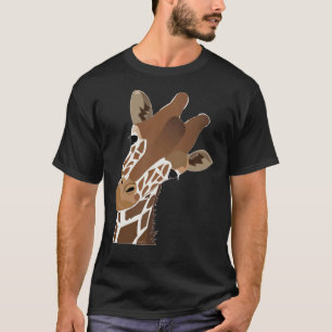 キリン顔 Tシャツ