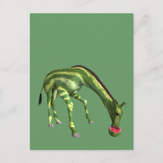 キリン食べスイカ ポストカード