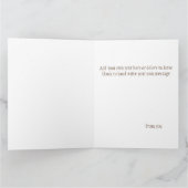 キリン黄ポートレート花 カード (内部)