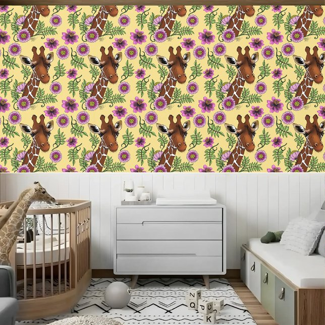 キリン黄ポートレート花 壁紙 (クリエイターアップロード済み)