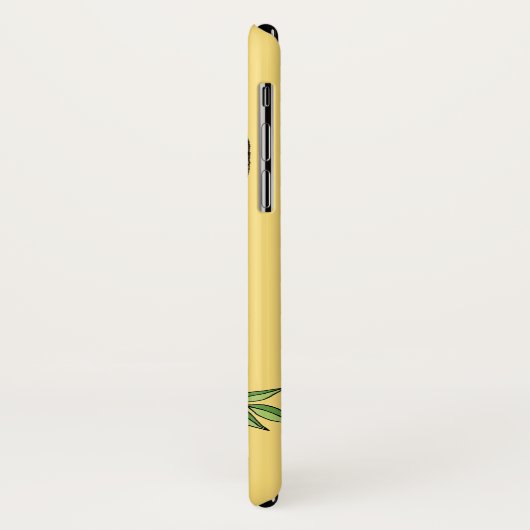 キリン黄ポートレート花 Case-Mate iPhoneケース (裏面/左)