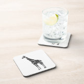 キリン黒灰色シルフット コースター (右側)