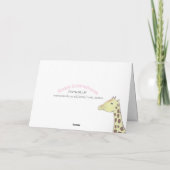 キリン10th Tin結婚の記念日 カード (裏面)