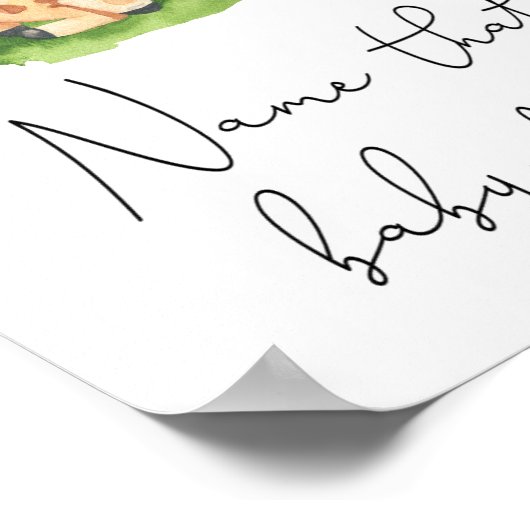 キリン – そのベビーフードゲームの名前 ポスター (角)