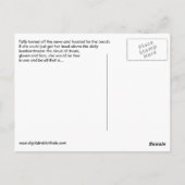 キリン・アット・ザ・ビーチ ポストカード (裏面)