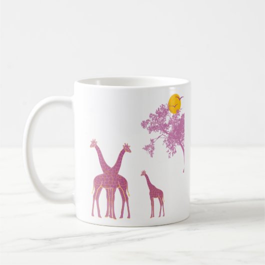 キリン・アフリカンサファリ コーヒーマグカップ (左)