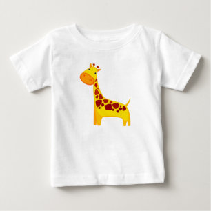 キリン,アフリカ,自然,動物の写真 ベビーTシャツ