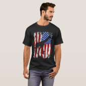 キリン・アメリカ国旗 Tシャツ (正面フル)