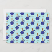 キリン·イエロー·ブラウン卒業写真発表 招待状 (裏面)