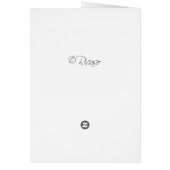 キリン・イン・グラス&ボウタイ誕生日 (裏面)