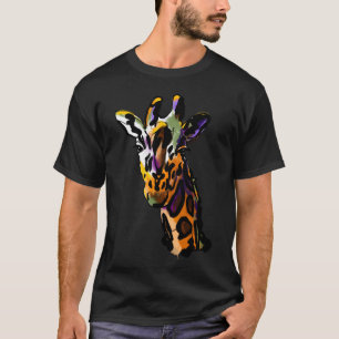 キリン・ウ絵画ォーター・カラーズTシャツ Tシャツ