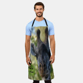 キリン エプロン (着用した状態)