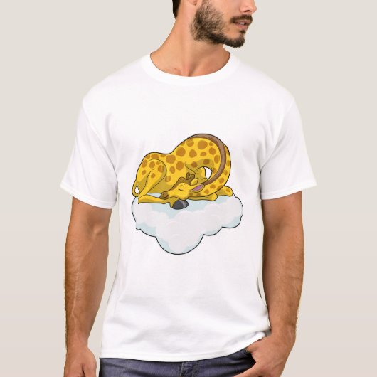 キリン・オン・クラウド Tシャツ (正面)