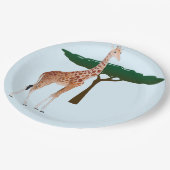 キリン・オン・ザ・サバンナ ペーパープレート (アングル)