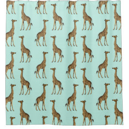 キリン・オン・パレード シャワーカーテン