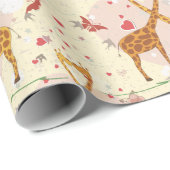 キリン・カップル ラッピングペーパー (ロールコーナー)